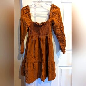 Off Shoulder (if ya want) Peasant Dress